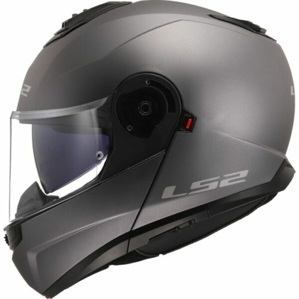 CASCO LS2 FF908 STROBE II TITANIO MATE Lateral