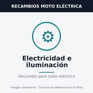 Recambio para moto eléctrica - Electricidad e iluminación